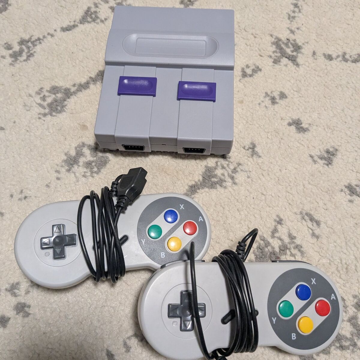 Temu SNES system
