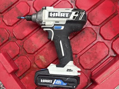 Hart 20V Cordless Impact Driver with 1.5Ah Battery HPID01VN