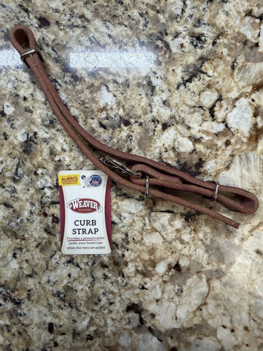 Weaver Equine Leather Curb Strap - New with Tags