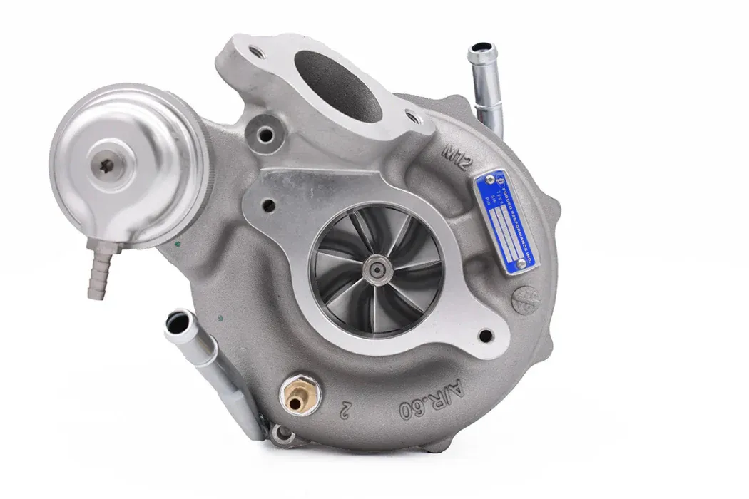 FPT Forced Performance Blue Turbo 58mm Cover w/ 10cm Hot Side and Tial MVI Internal Wastegate 2015-2021 WRX FP BLUE 2025220