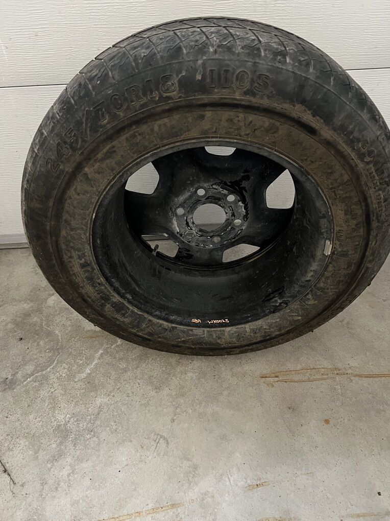 Spare Wheel And Tire 245/70 R18