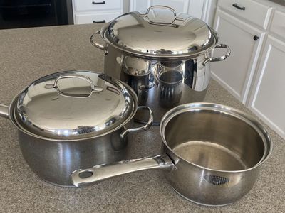 Stainless Steel Belgique Pans - 3