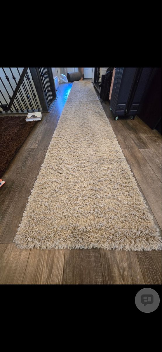 3 shag rugs