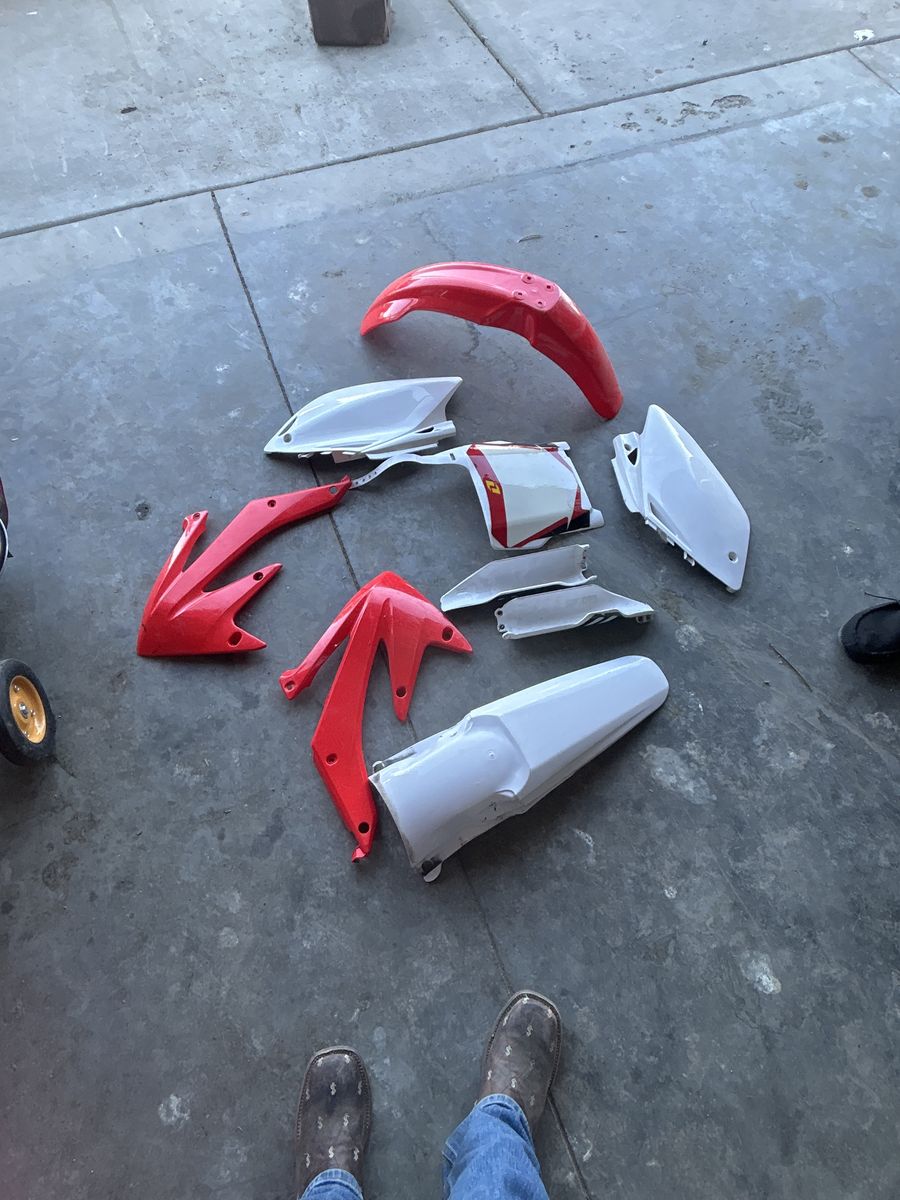 2004-2007 Crf450r full Plastics Kit