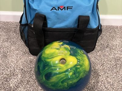 Bowling ball and bag
