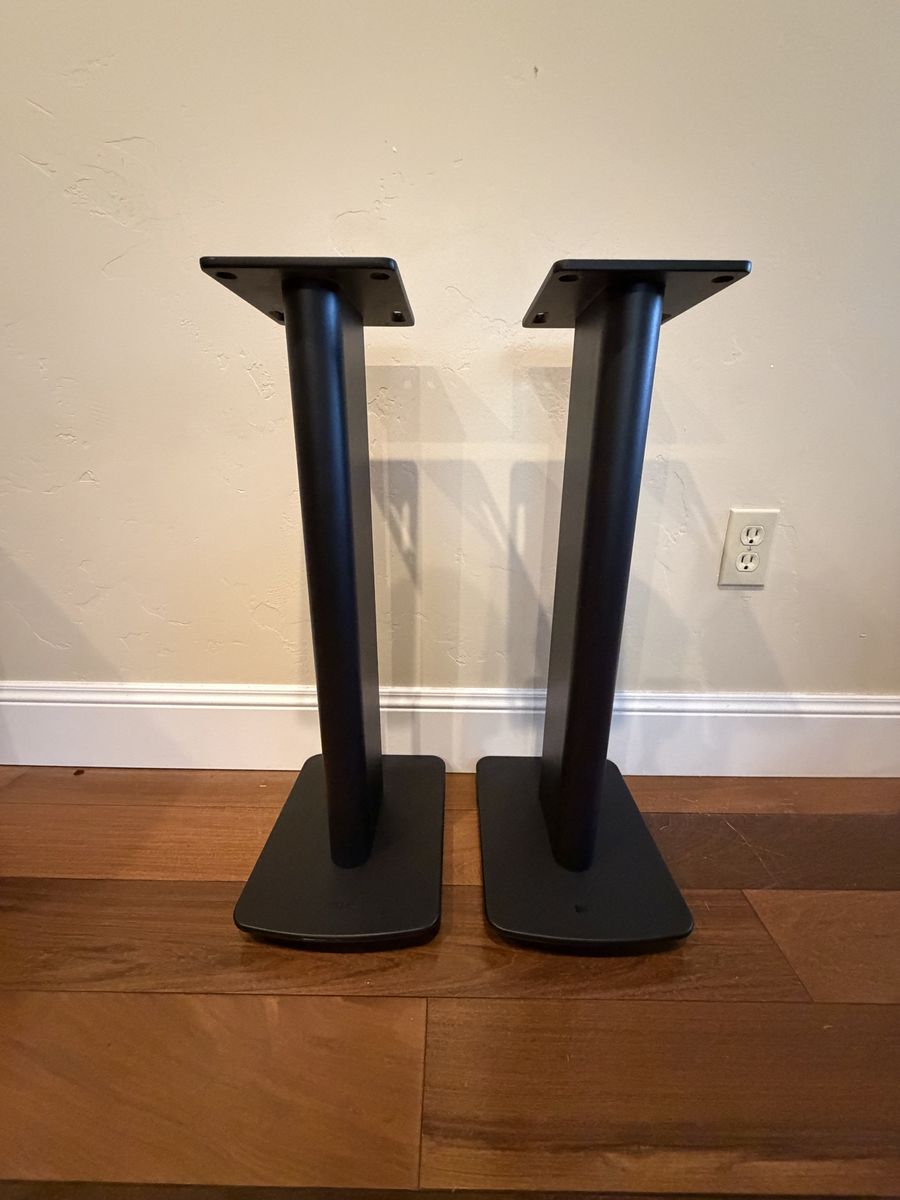KEF Speaker Stands (Pair) – Black – Like New