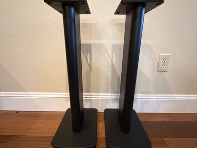 KEF Speaker Stands (Pair) – Black – Like New