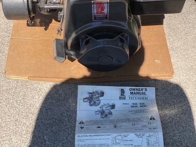 TECUMSEH Vintage Motor Brand New With Box And Owners Manual