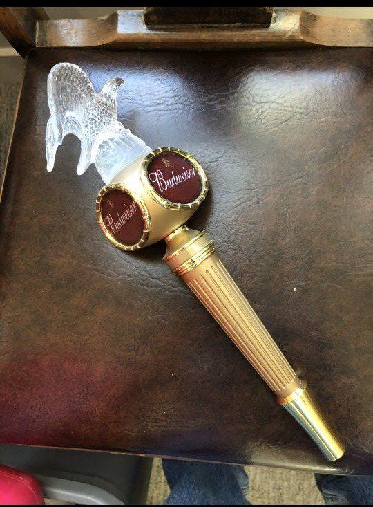 Budweiser "Crystal Eagle" Beer Tap