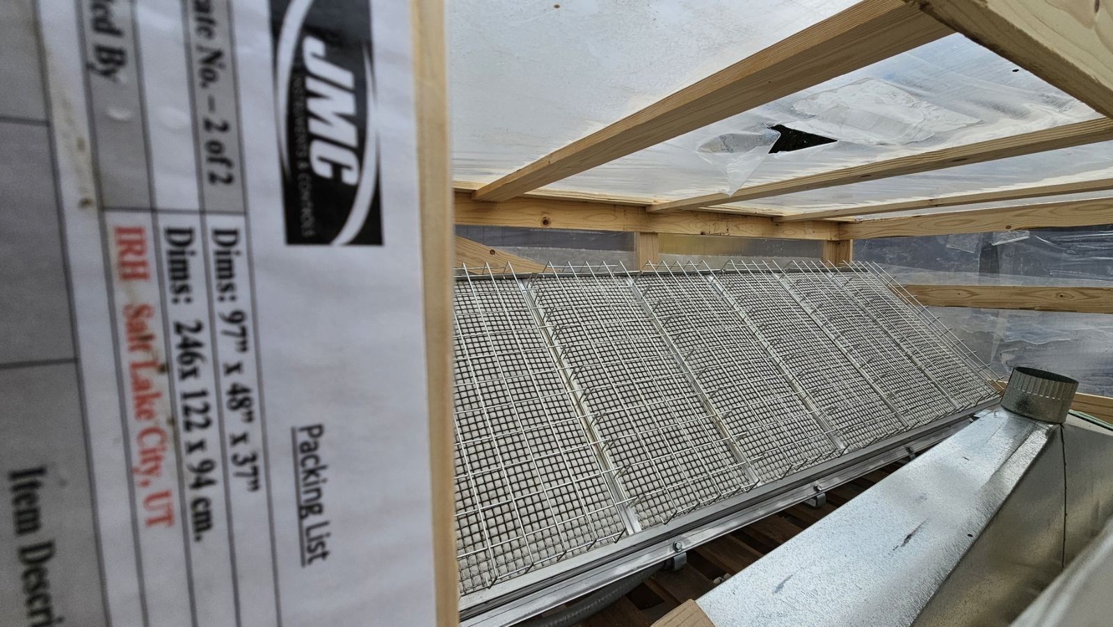 Cata-Dyne WX series catalytic infrared heater designed for hazardous locations (Class I Div 1/2 environments)