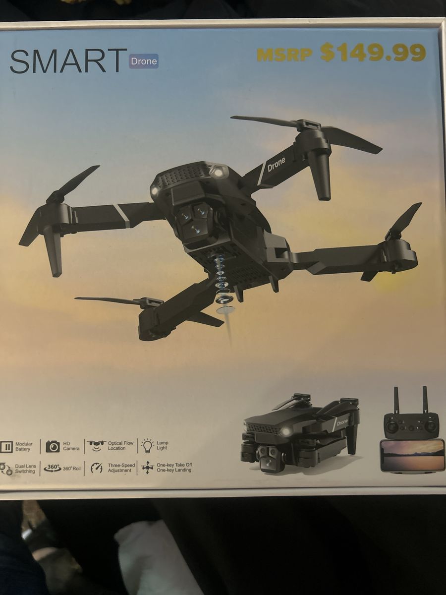 Smart Drone Foldable Quadcopter with HD Camera Dual Lens