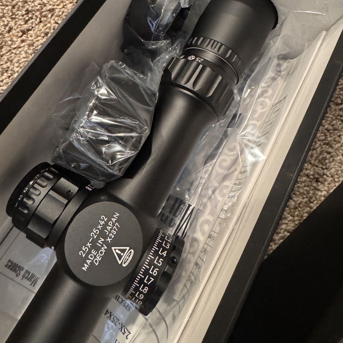 March Rifle Scope D25V42TI (new)
