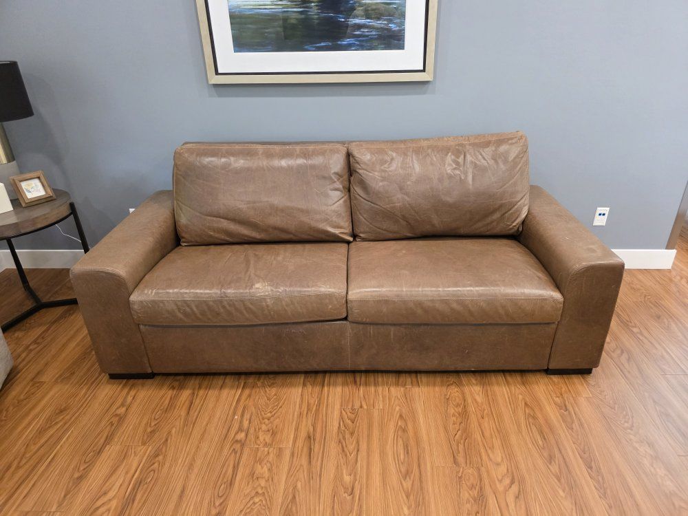 American leather gel futon