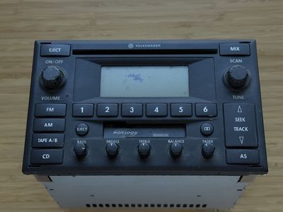 Volkswagen OEM Radio from a 2003 Jetta VW