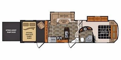 2012 Dutchmen Voltage Fifth Wheel Toy Hauler