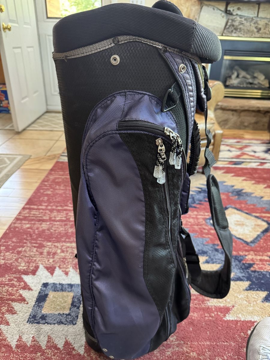 Wilson Cart Golf Club Bag - Black/Blue -