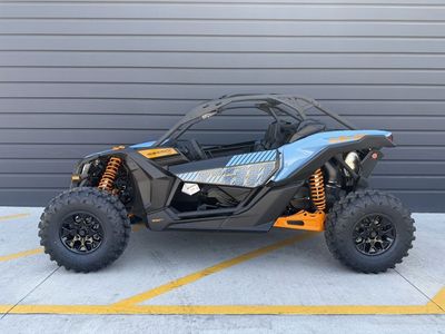 2026 Can-Am® Maverick X3 DS Turbo Scandi Blue & Orange Crush