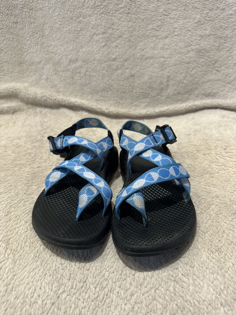 Chaco Women’s 6 Blue/White Hiking Sandals