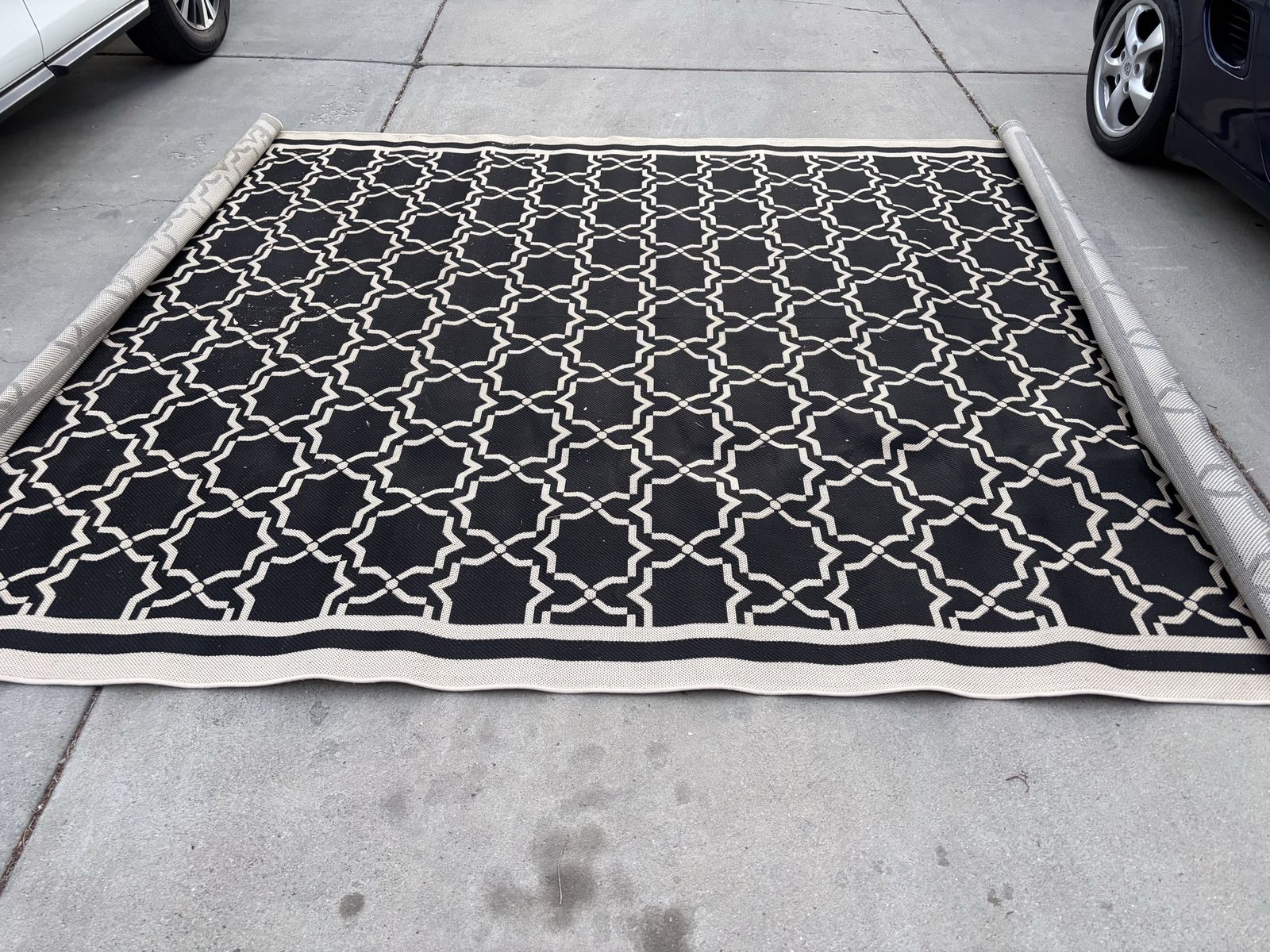 Large Patio Outdoor Rug 9x12