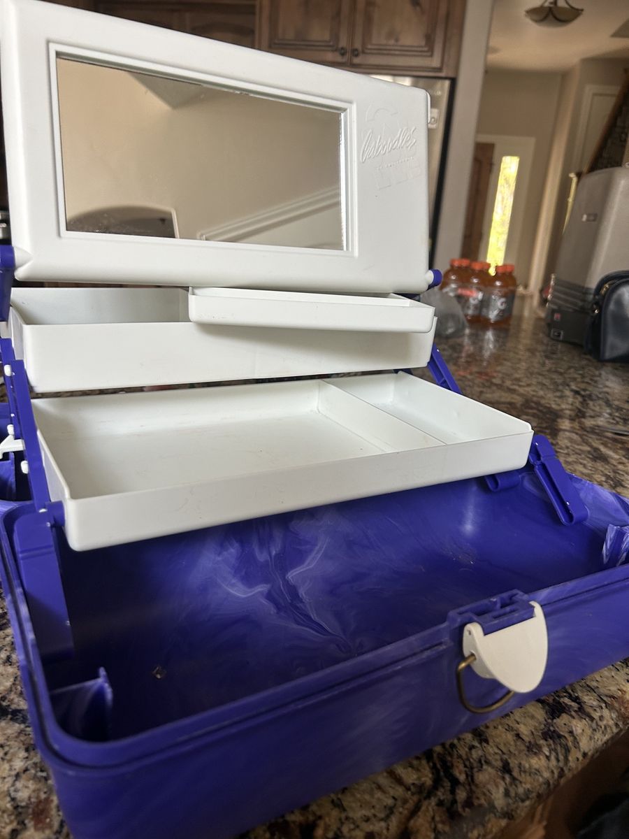 Vintage Caboodles 3 Tier Makeup Case