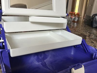 Vintage Caboodles 3 Tier Makeup Case