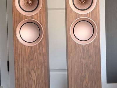 Kef R5 (Non - Meta) Compact Tower Speakers
