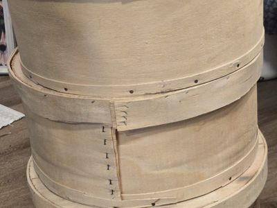 Round Wooden Cheese Boxes