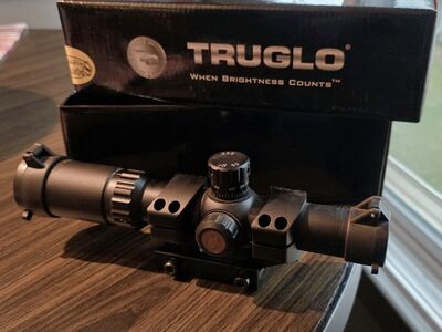 TruGlo TRU BRITE 1-4x24 Rifle Scope