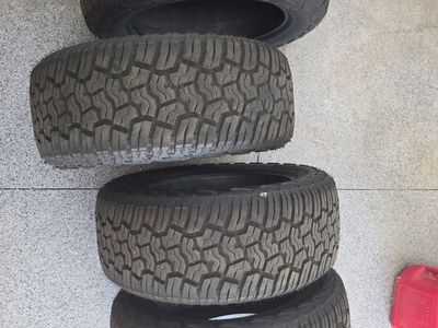 Yokohama Geolander Tires - Set of 4 - 285/55/R20
