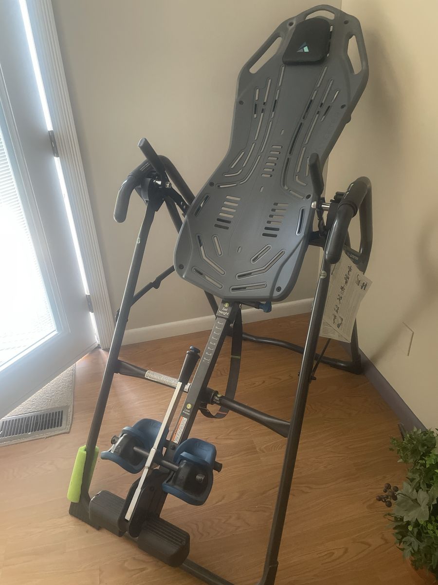 Teeter EP-560 Ltd. Inversion Table with Lumbar Bridge & Acupressure Nodes for Back Pain Relief