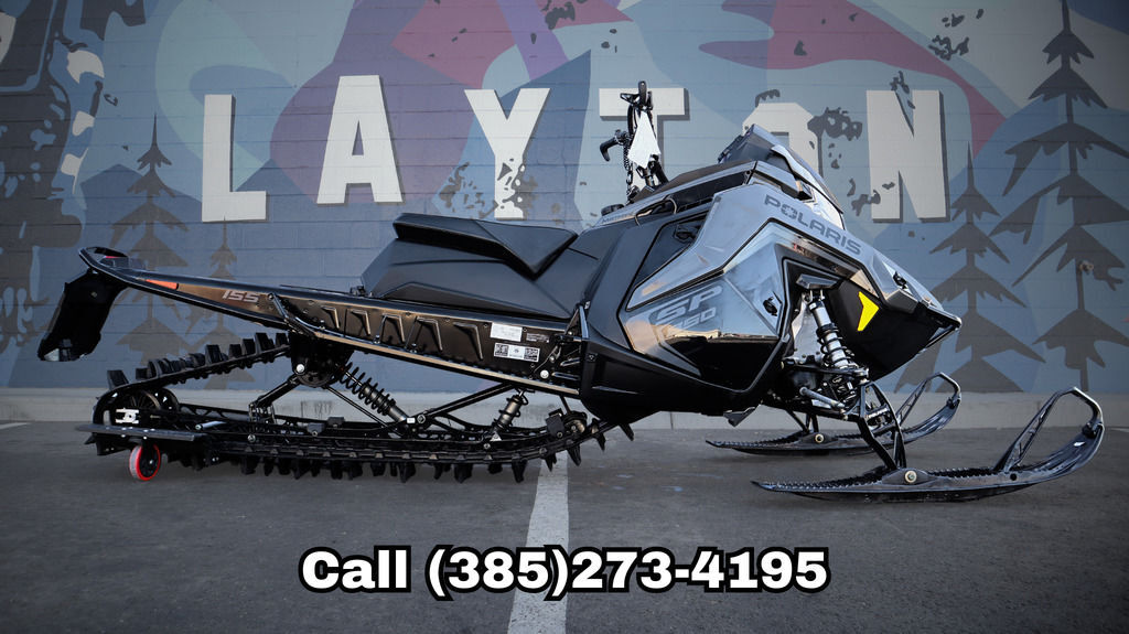 2025 Polaris® 850 RMK SP 155 Shadow Gray / Gloss Black