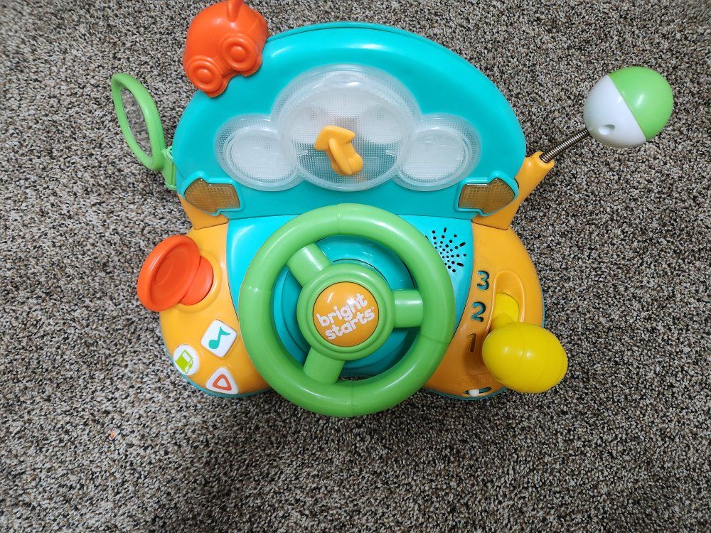 Bright Starts Baby Steering wheel