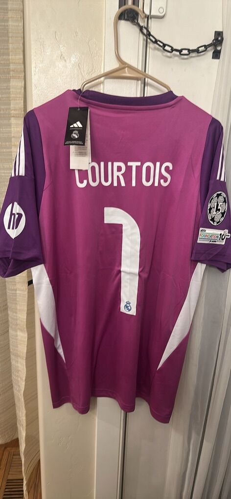Real Madrid GoalkeepEr Soccer Jersey Courtois #1