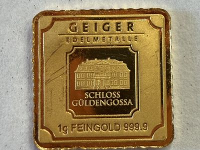Geiger Gold Bar