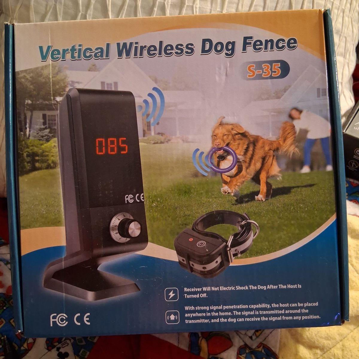 Vertical Wireless Dog Fence S-35 Containment System