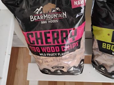 BEAR MOUNTAIN CHERRY BBQ WOOD CHIPS 192 cu