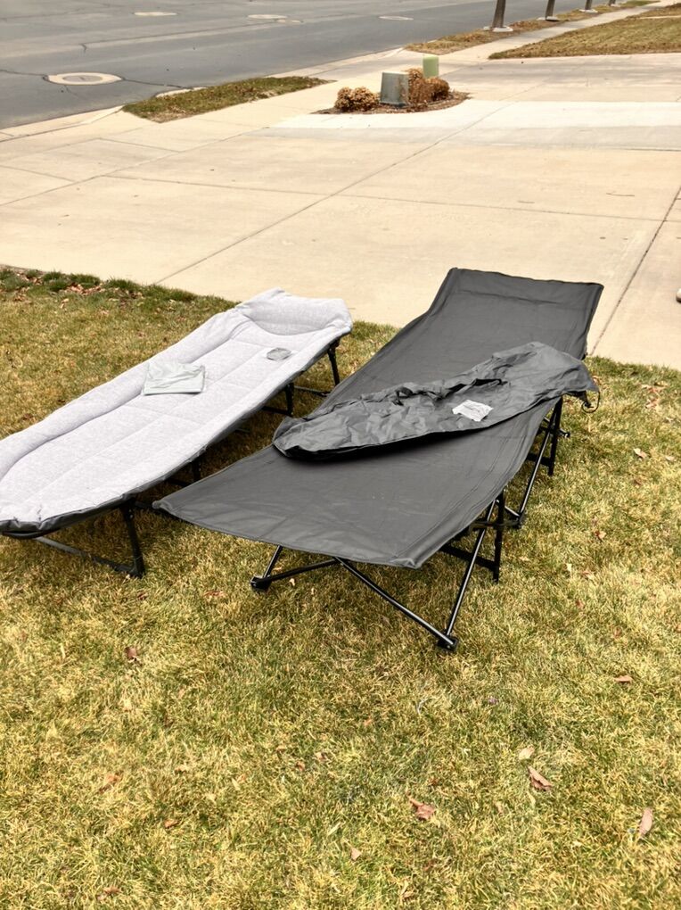 2 Portable Cots