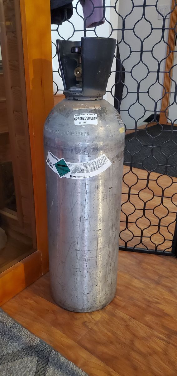 CO2 Aluminum Canister, Food Grade