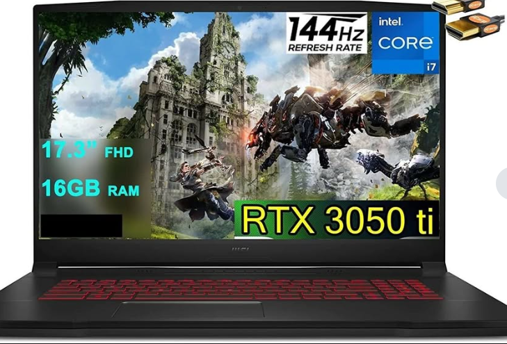 MSI Katana GF76 17.3" Gaming Laptop, Intel Core i7-11800H (Great Condition)
