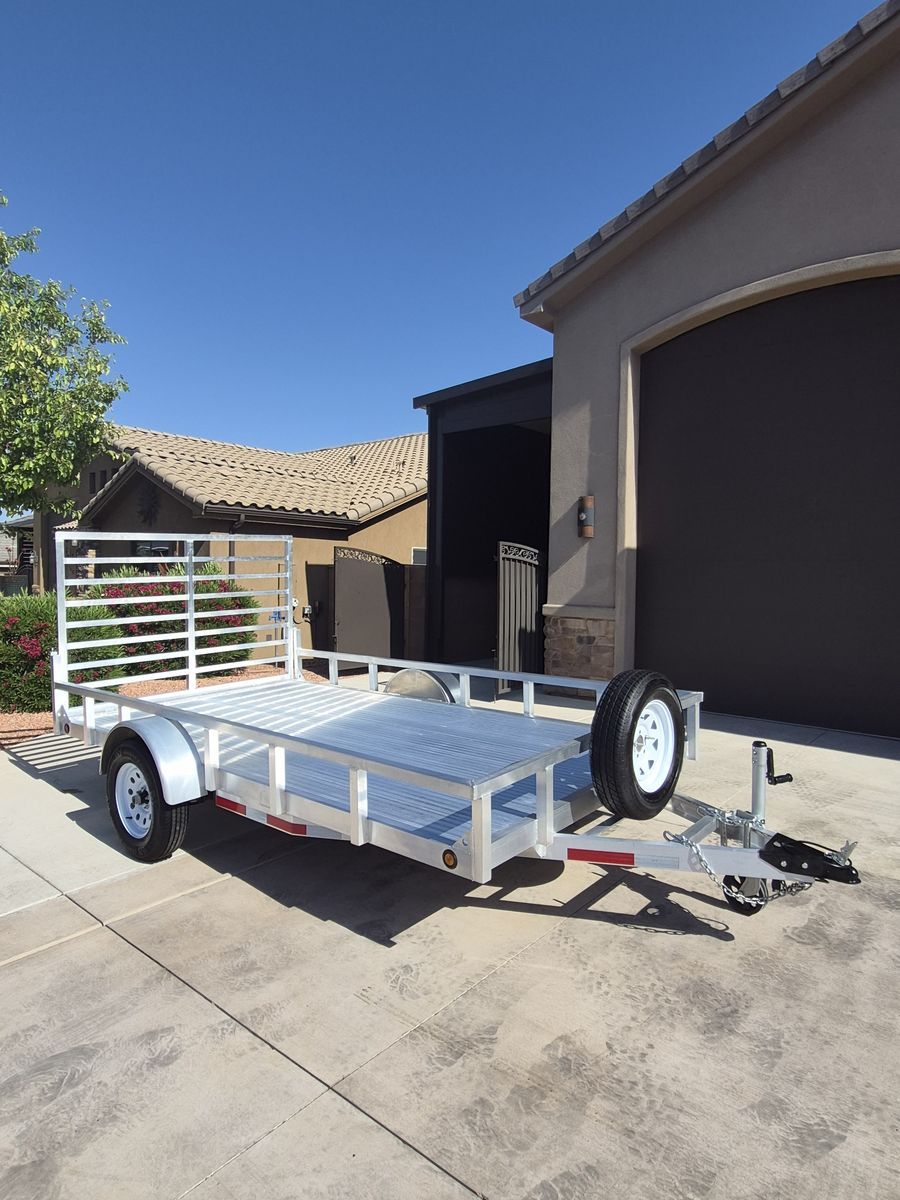 Baughman Aluminum 6'6” x 12’4" Custom Trailer
