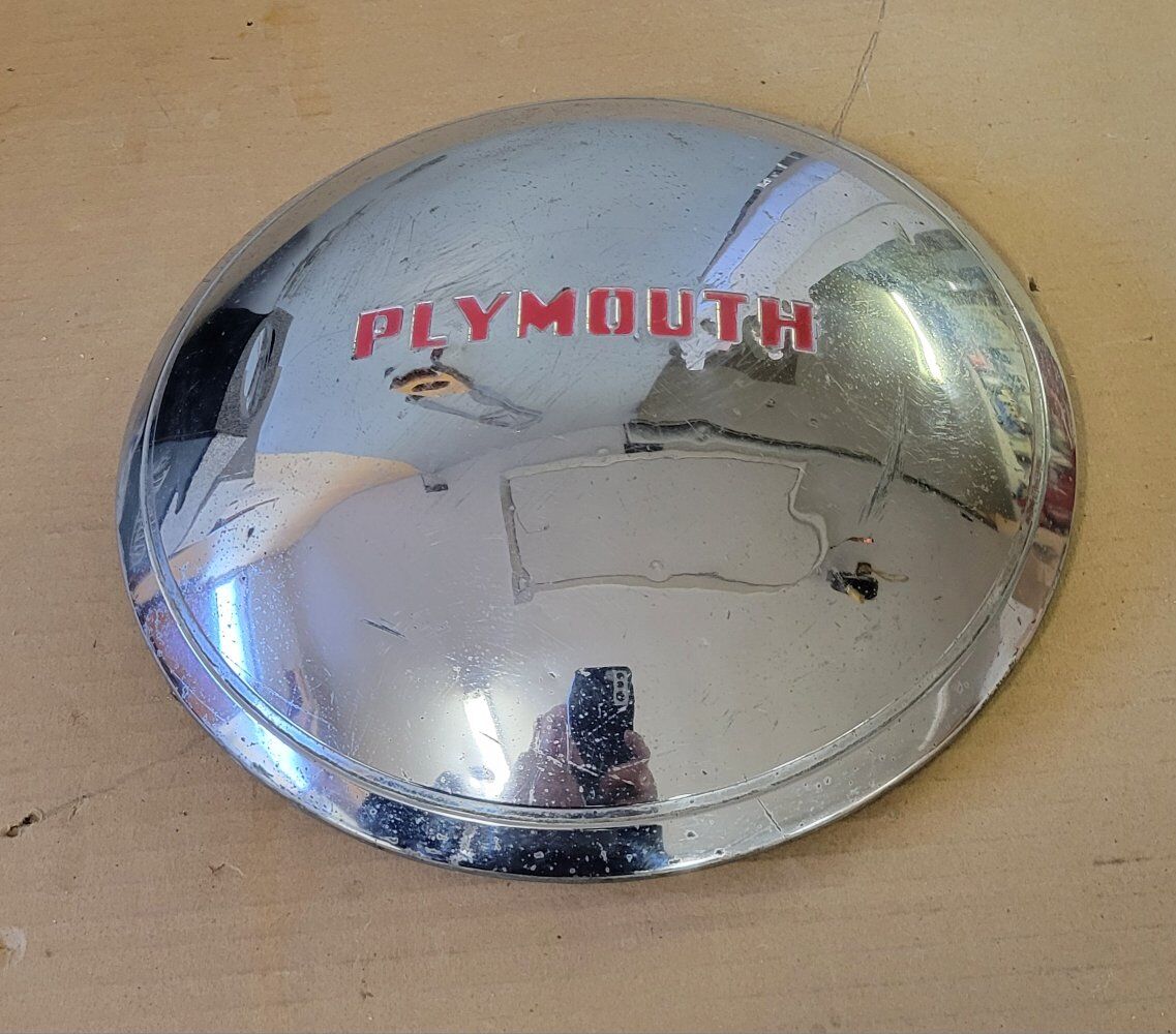 Vintage Plymouth Hub Cap