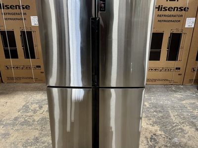 HAIER 33 INCH COUNTER DEPTH STAINLESS REFRIGERATOR