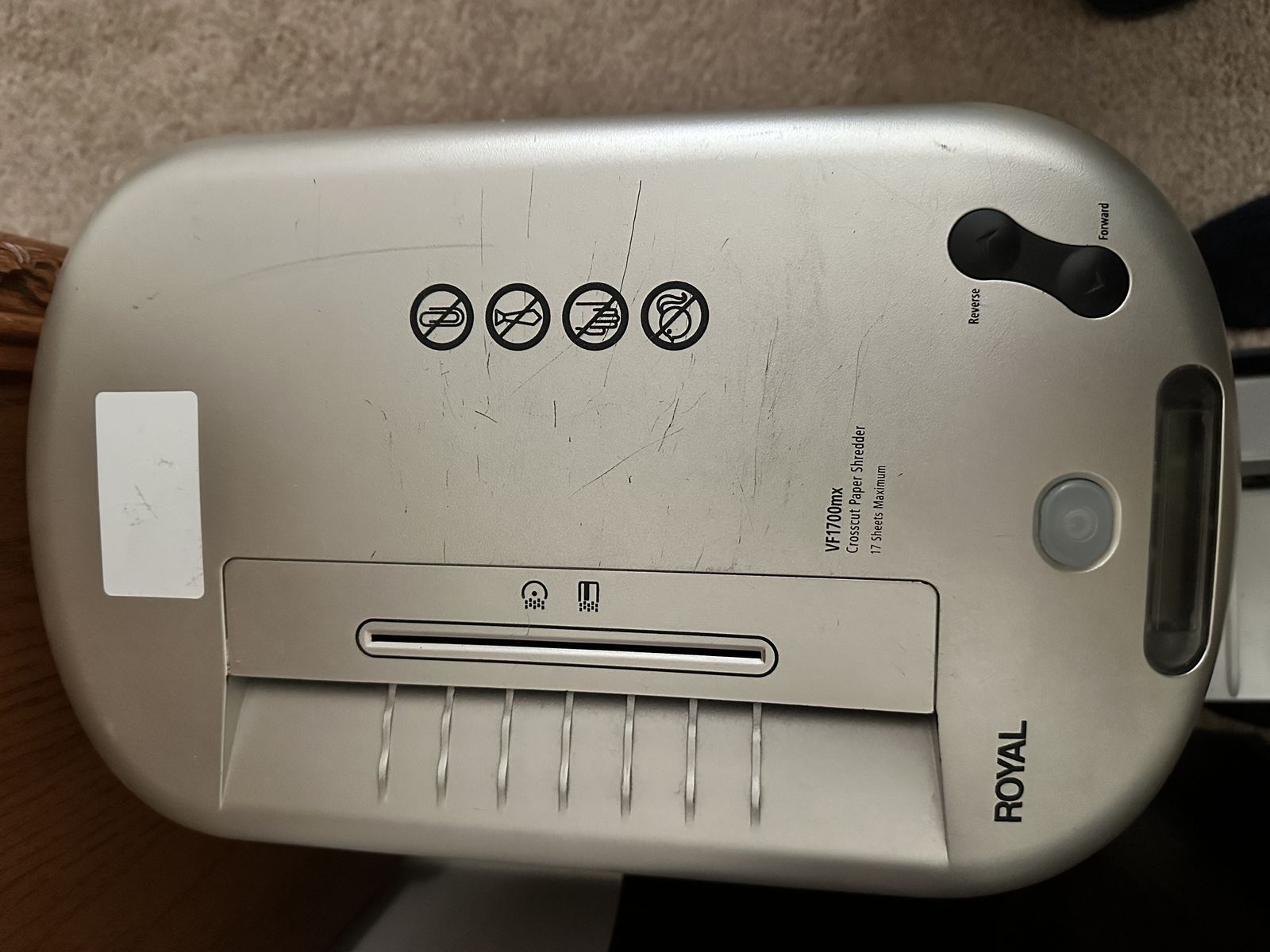 Royal Crosscut Paper Shredder