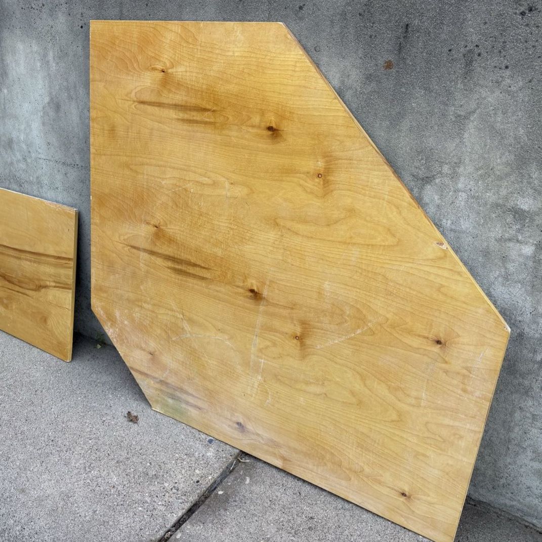 FREE Finished Wood Corner Desk