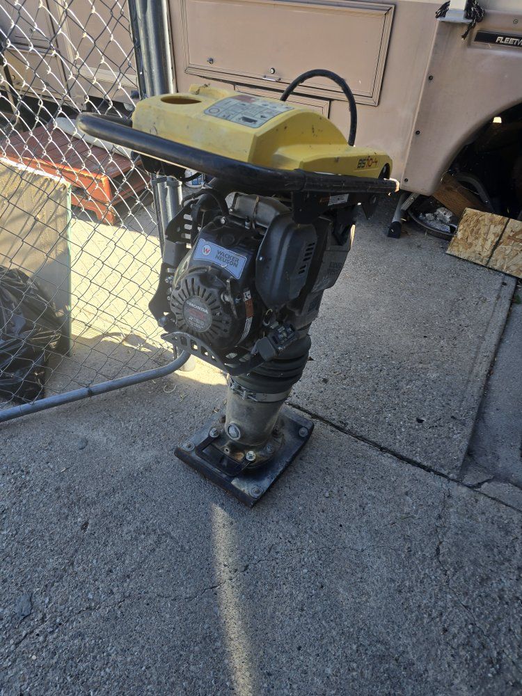 Wacker Neuson BS70-4 Rammer Compactor with Honda GX R120 Engine - Used, Reliable Construction Tool