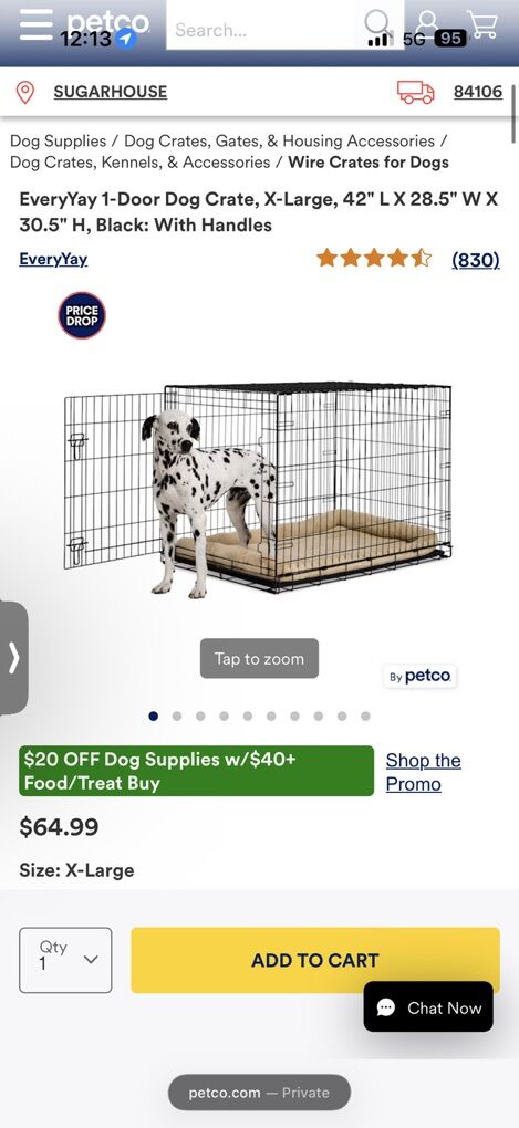 Large Dog Crate