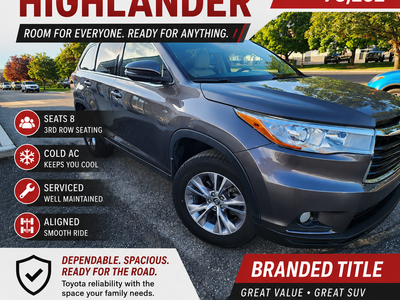 2016 Toyota Highlander LE Plus