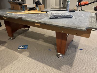 Free Full-size Pool Table And Accessories