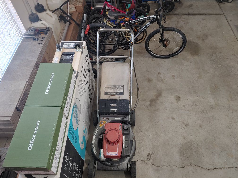 Honda Commercial Lawn Mower with BBC Blade Brake Clutch Stop Self Propelled