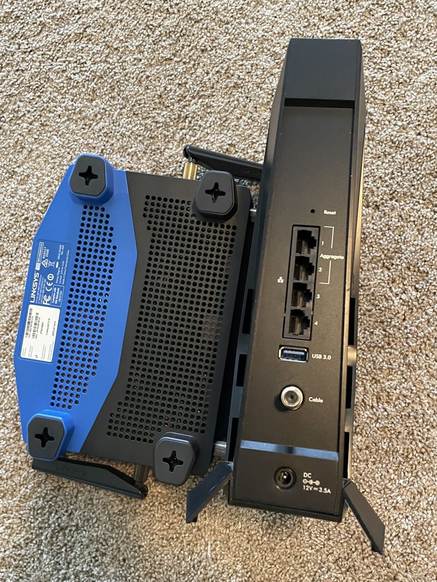 Linksys WRT1900ACS V2 and Netgear Nighthawk AX6
